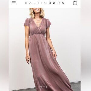 Baltic Born pink maxi dress - new with tags